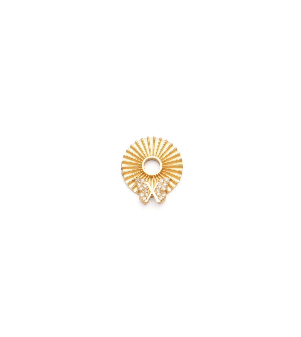 18K Yellow Gold Butterfly - Reverie : Gold Symbol Disk – FoundRae