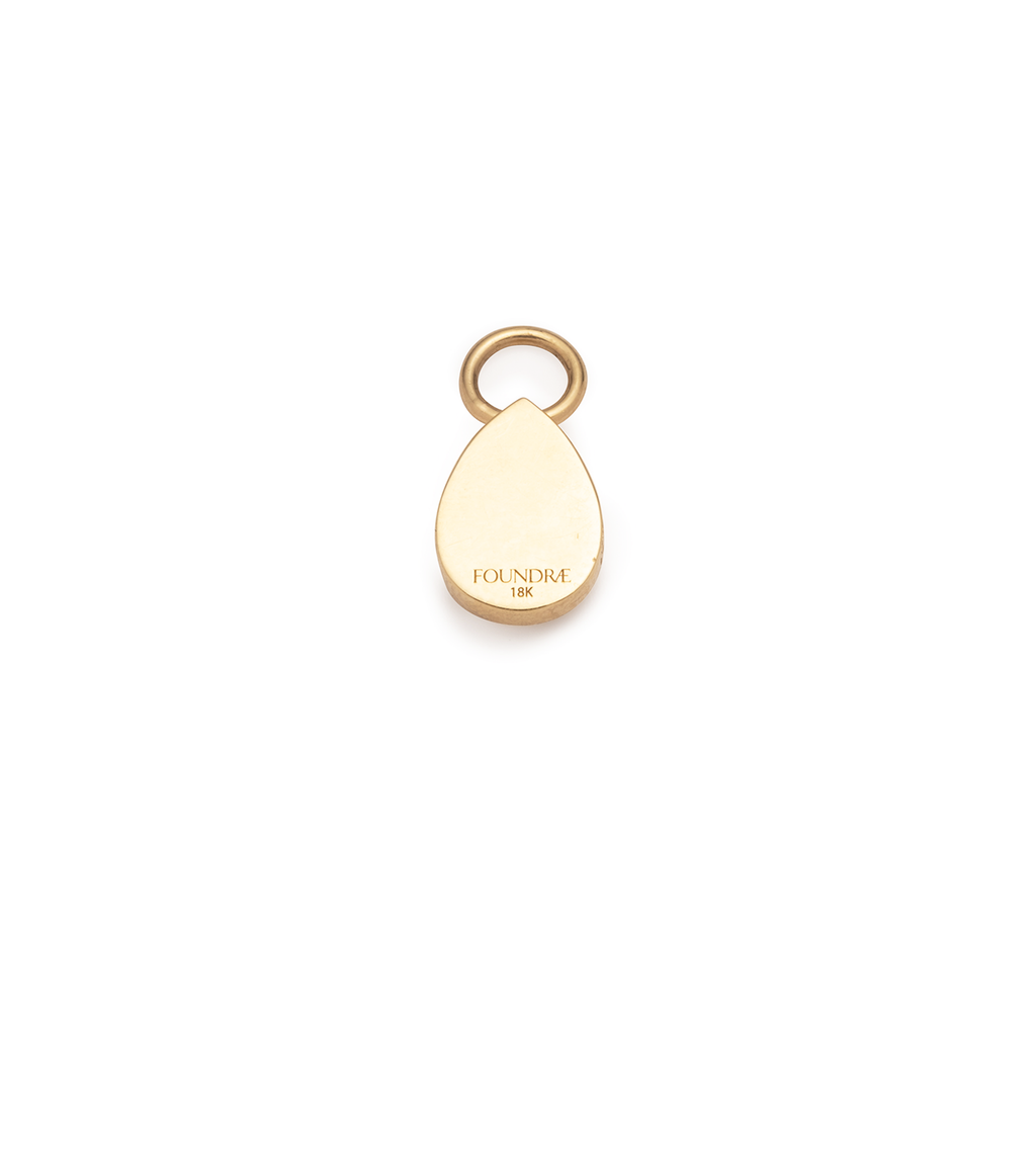 18K Yellow Gold True Love | Forever & Always a Pair 'AEI' Small Pendant | Diamonds, 18K Yellow Gold – FoundRae view 2