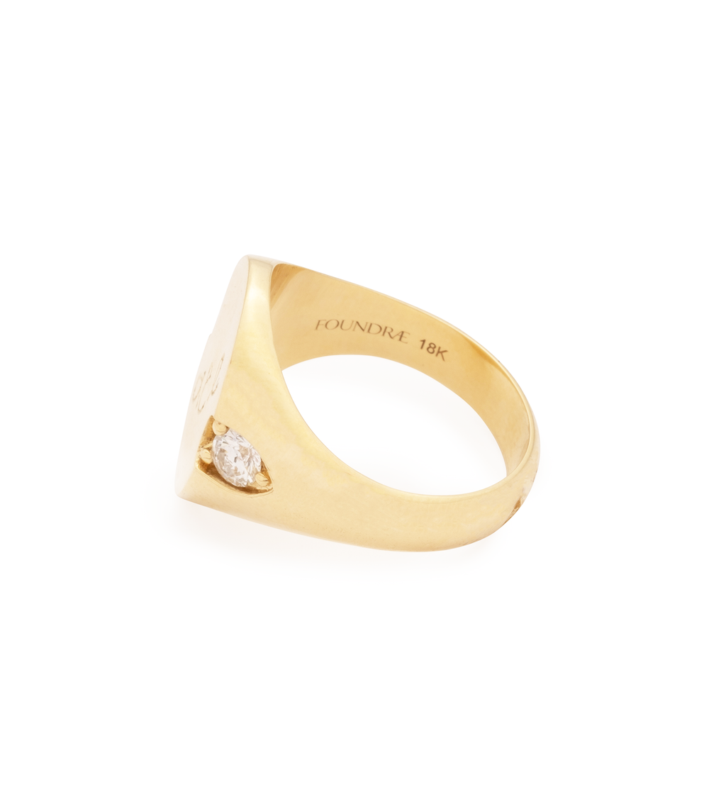 Engravable Signet Ring – FoundRae