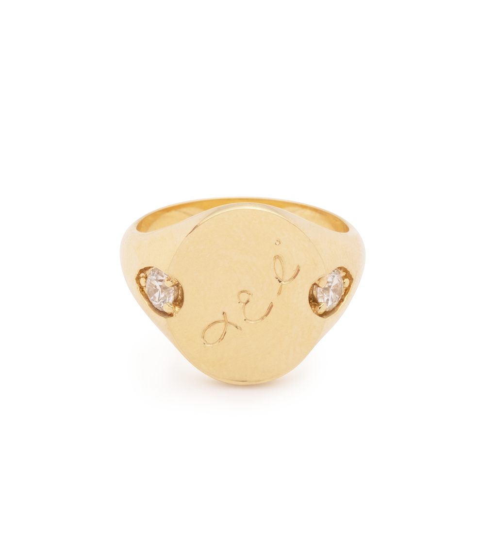 Engravable Signet Ring – FoundRae