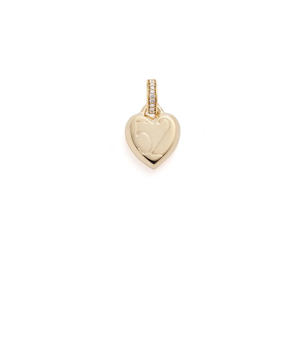 18K Yellow Gold Heart - True Love : Small Ingot Medallion with Oval Pushgate – FoundRae