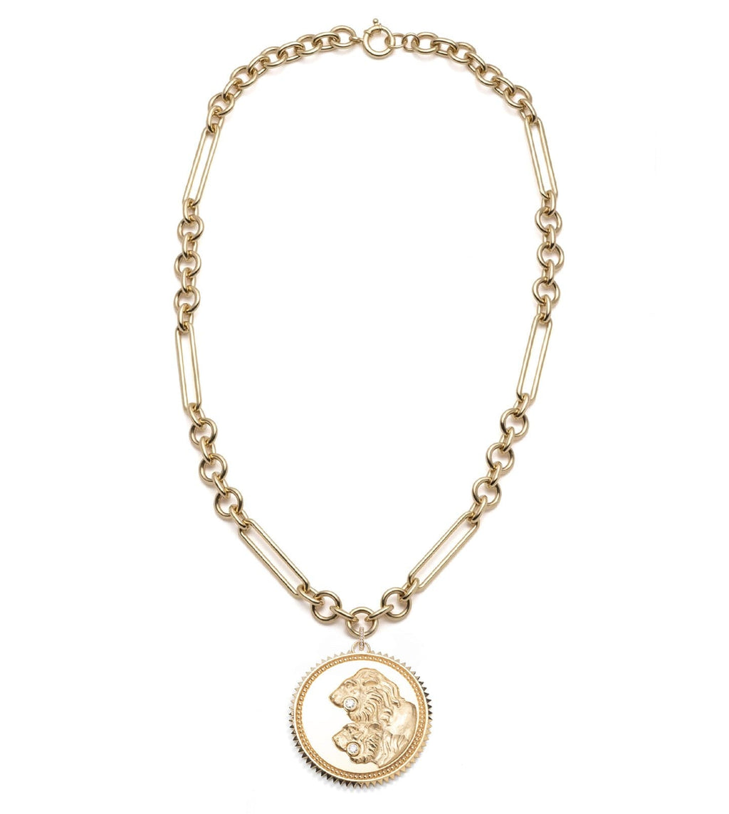 18K Gold Solar + Lunar - Strength : Midsize Mixed Clip Necklace – FoundRae