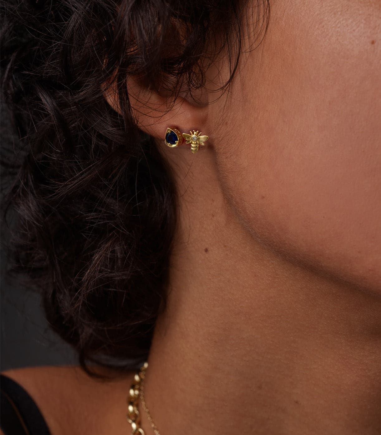 Bee - FoundRae X Every Mother Counts :  Earring Stud