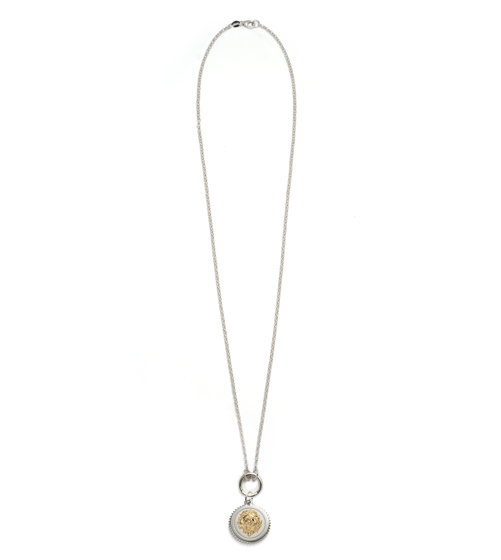 18K Yellow Gold Strength : Small Open Belcher White Gold Necklace – FoundRae