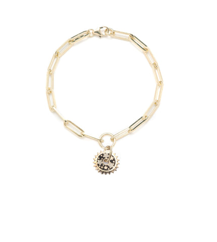 Blossoms - Resilience: Disk Classic Fob Clip Chain Bracelet