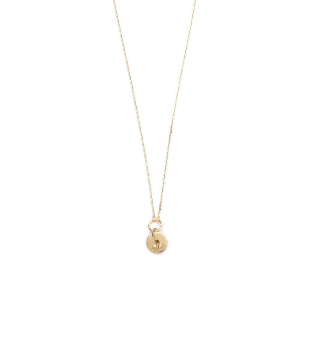 Wings - Vivacity : Symbol Disk Drop Necklace view 1