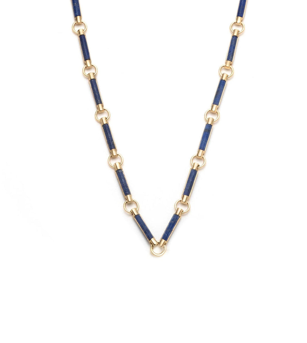 Lapis Lazuli Stone Chain Choker view 1