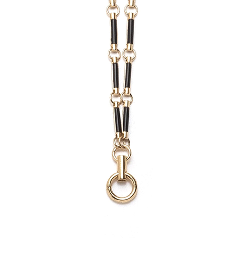 Onyx Stone Hanging Clockweight Chain view 1