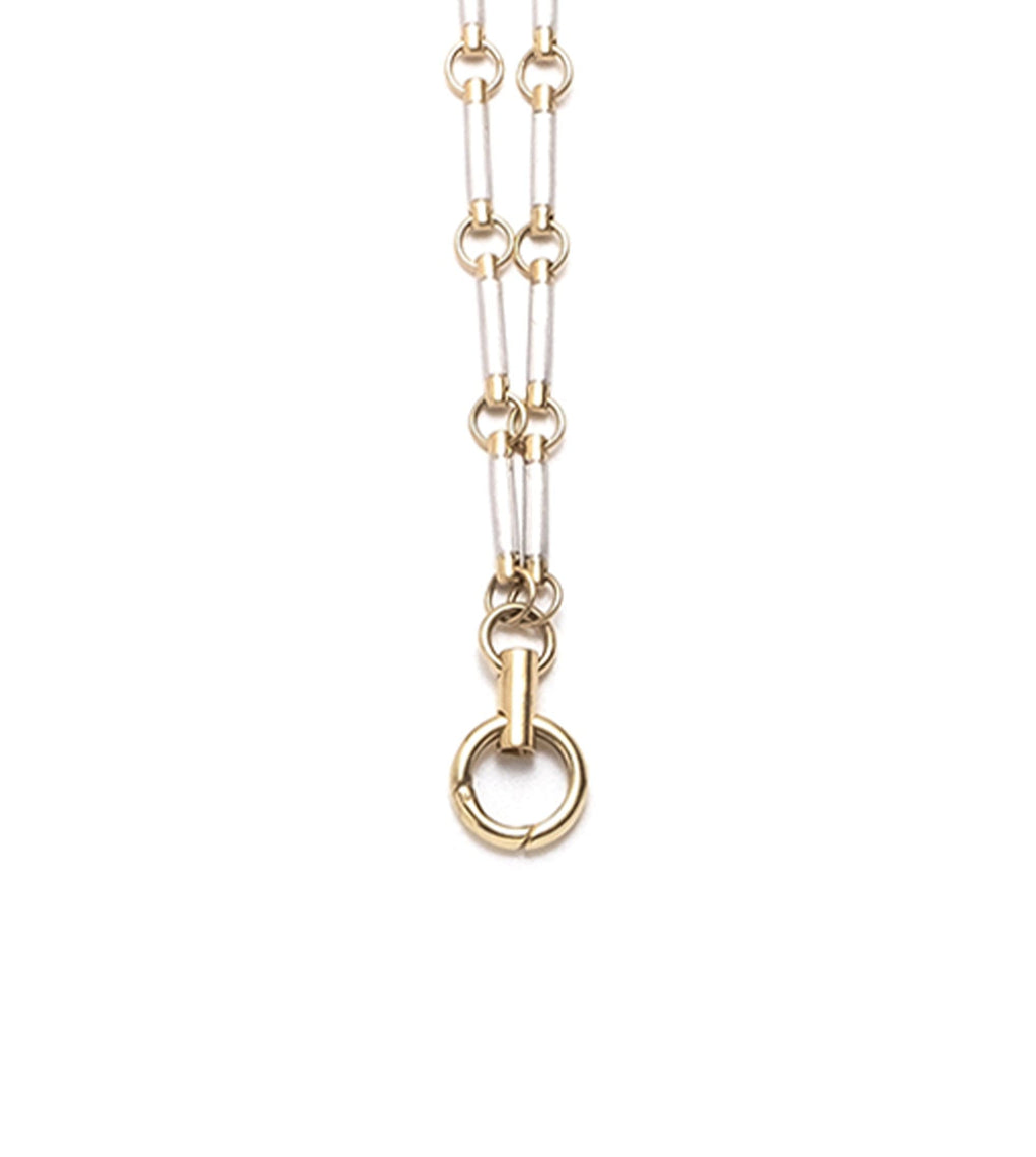 Gold Element Hanging Clockweight Chain view 1