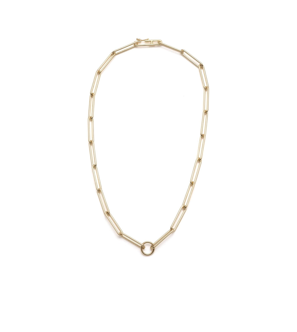 18K Yellow Gold Extended Clip Extension Chain – FoundRae