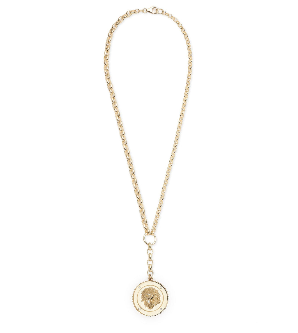 18K Yellow Gold Strength : Heavy Mixed Belcher Extension Chain Necklace – FoundRae