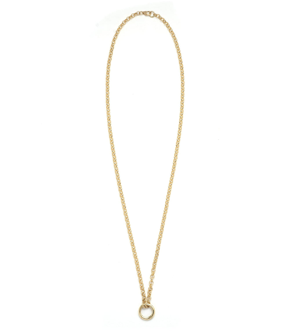 18K Yellow Gold Medium Open Belcher Chain – FoundRae