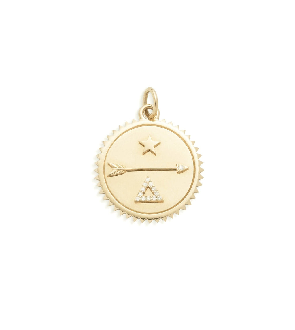 18K Yellow Gold Dream : Medium Medallion – FoundRae