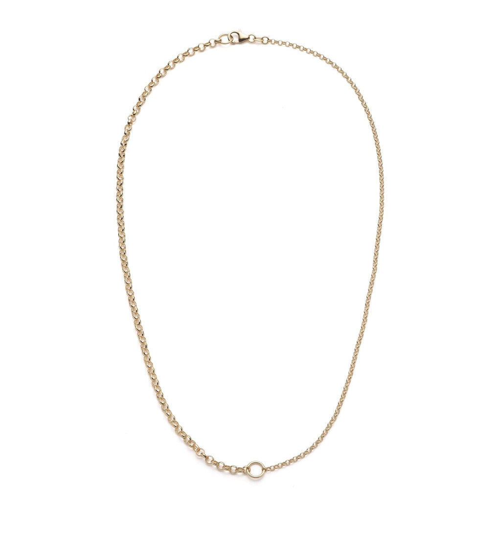 18K Yellow Gold Medium Mixed Belcher Extension Chain – FoundRae