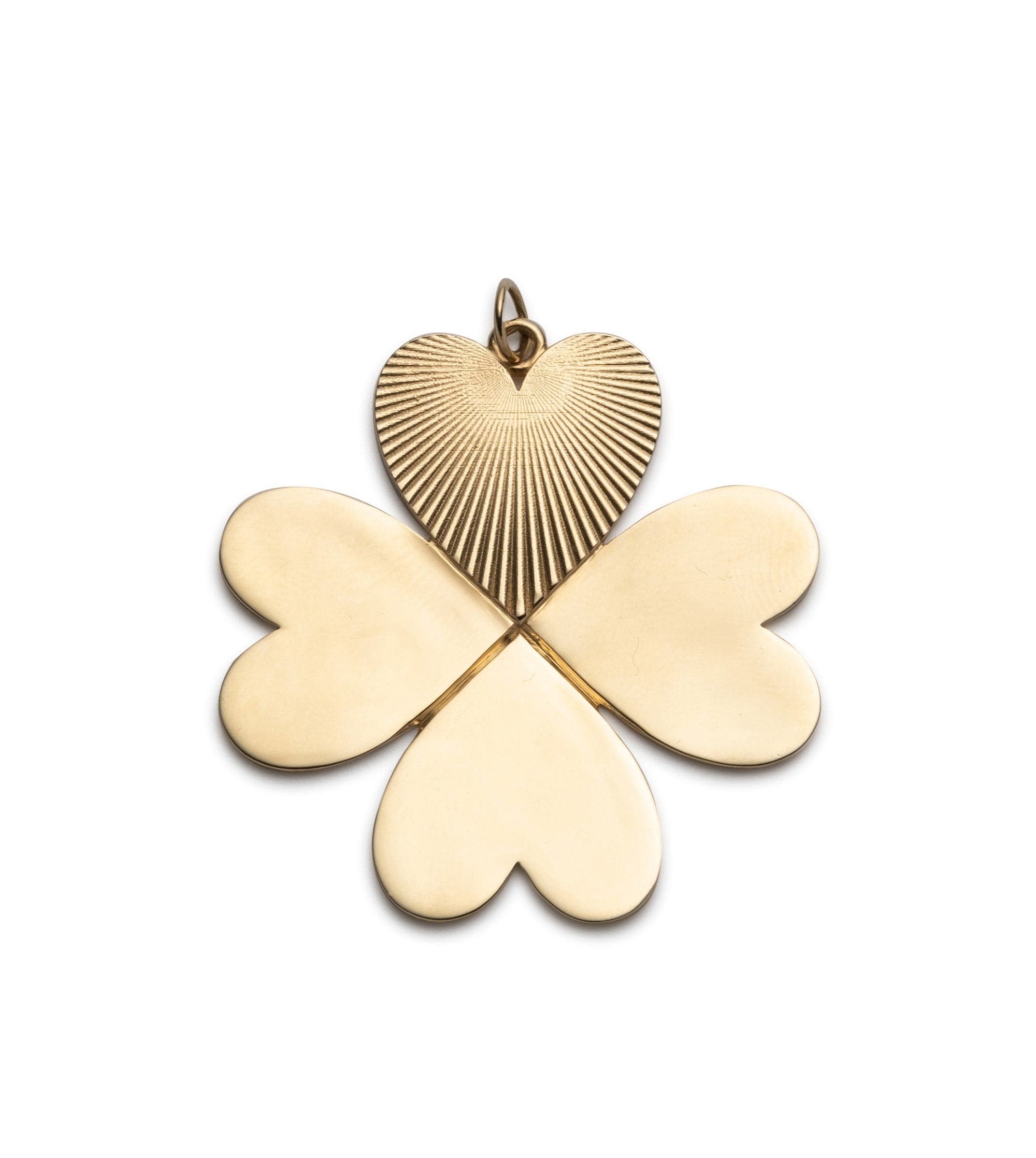 Four Heart Clover : Oversized Medallion