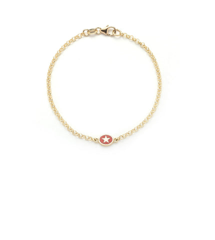 Star - Strength : Round Sequence Chain Bracelet