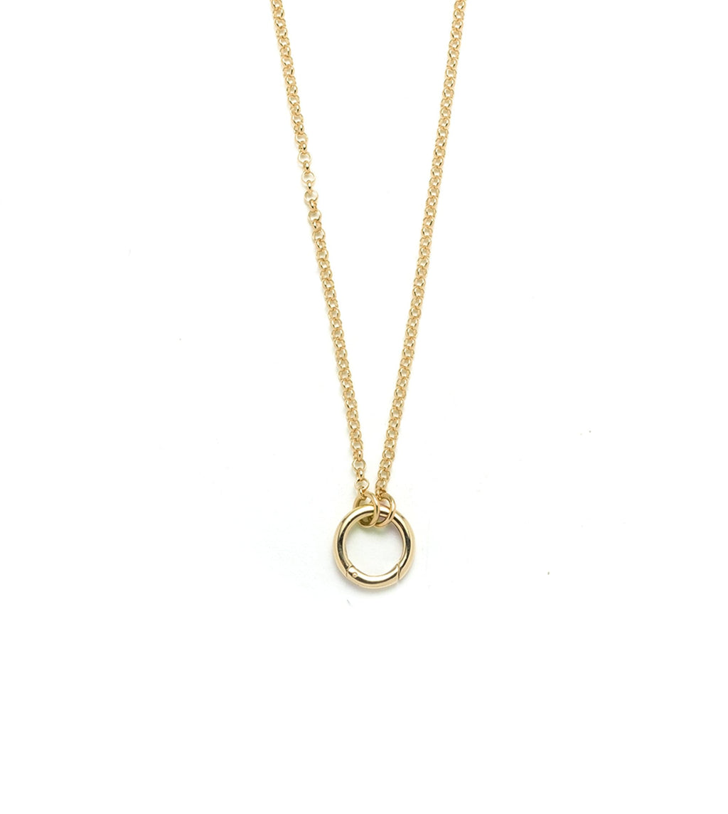 18K Yellow Gold Small Open Belcher Chain – FoundRae