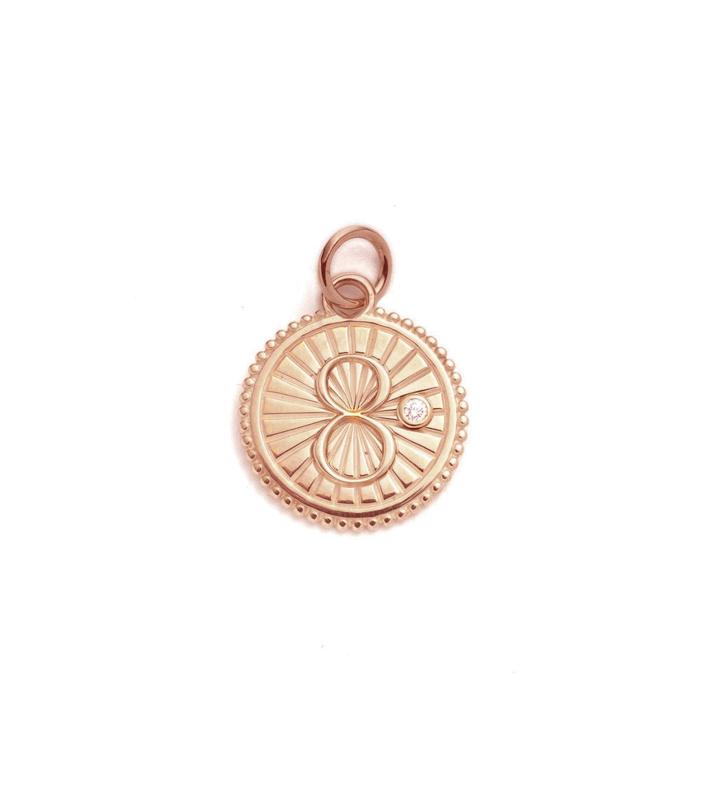 18K Rose Gold Karma :  Baby Medallion – FoundRae