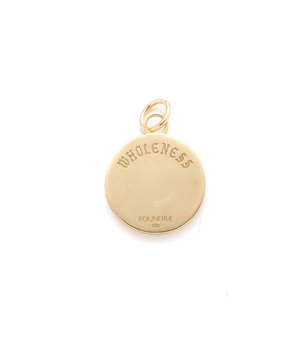 18K Yellow Gold Mind, Body, Soul - Wholeness : Baby Medallion – FoundRae