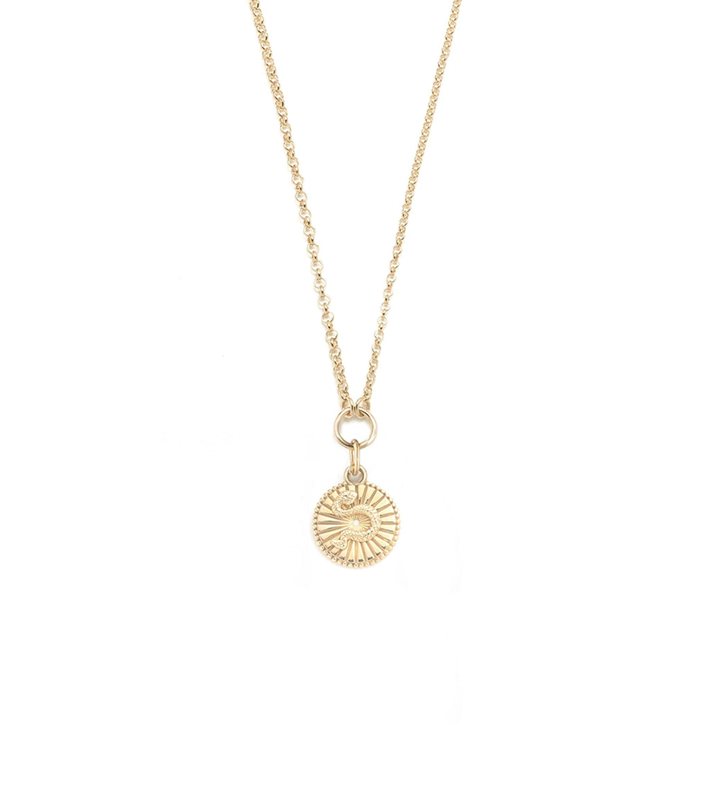 18K Yellow Gold Wholeness : Small Belcher Chain Necklace – FoundRae