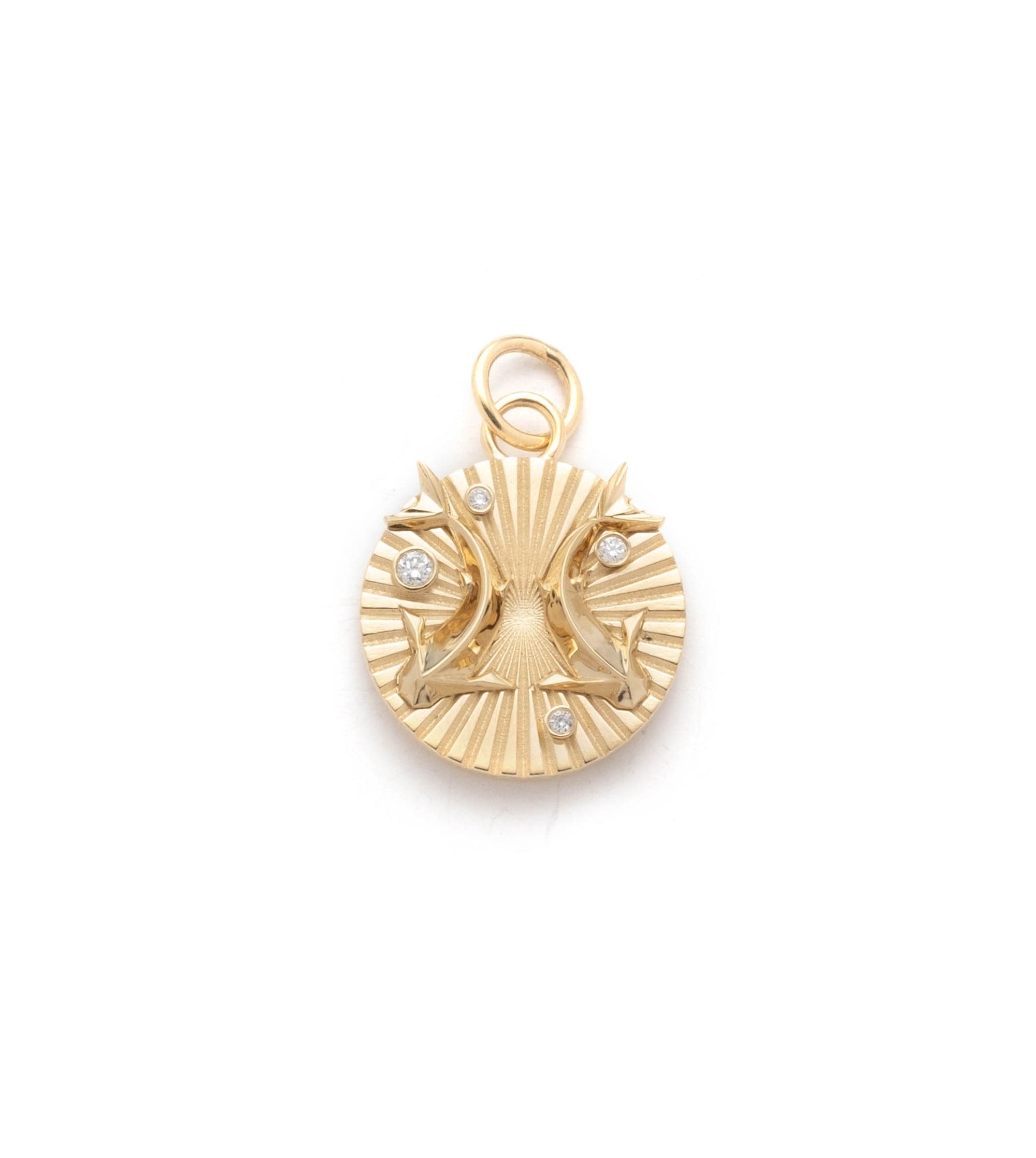Astrology - Pisces : Baby Medallion