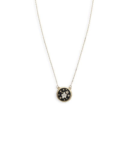 Resilience : Petite Champleve Enamel Stationary Necklace