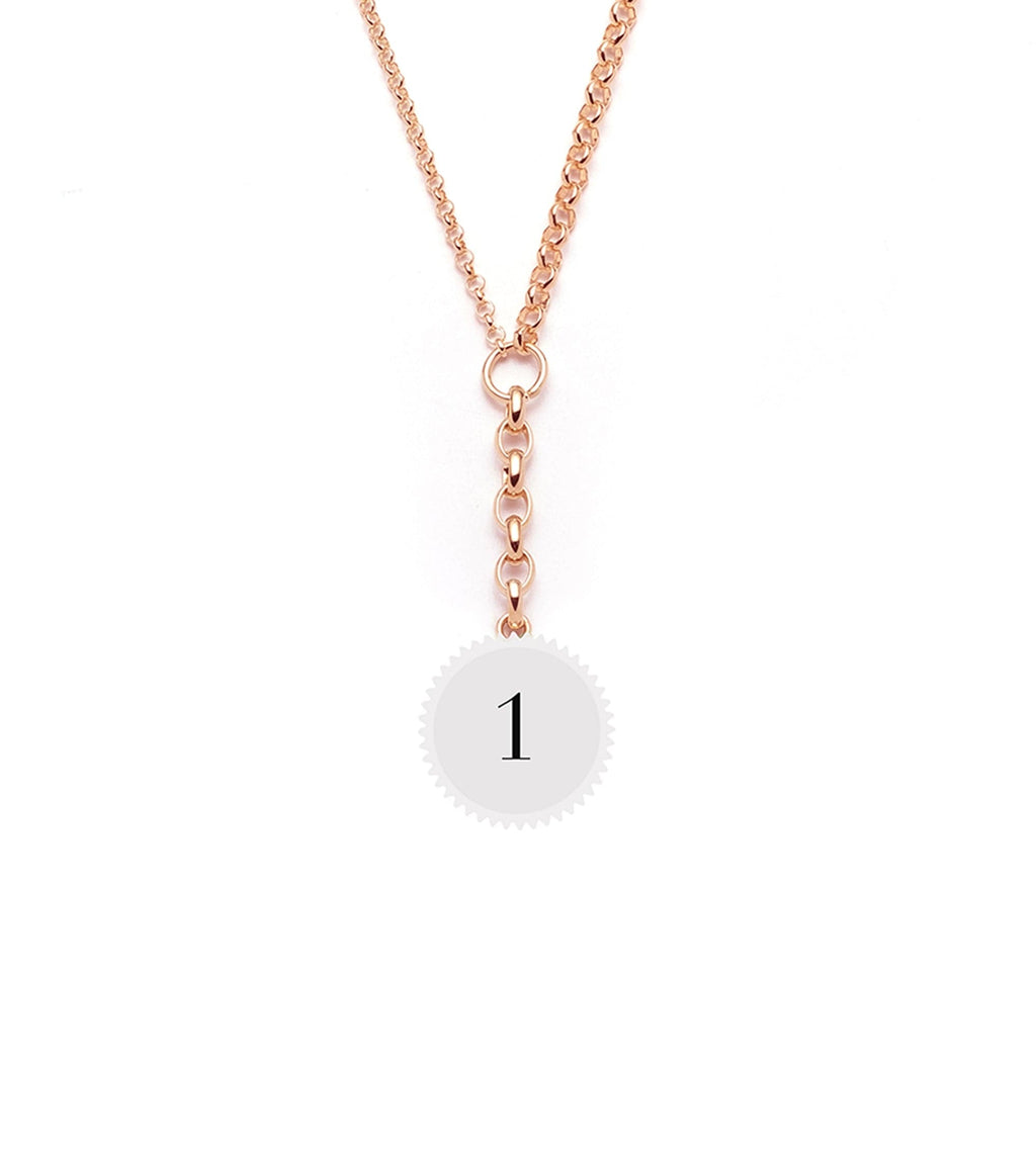 18K Rose Gold Medium Mixed Belcher Chain – FoundRae