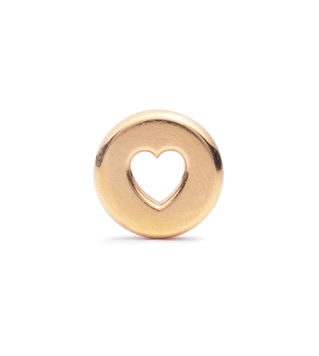 Love : Large Gold Heart Beat – FoundRae