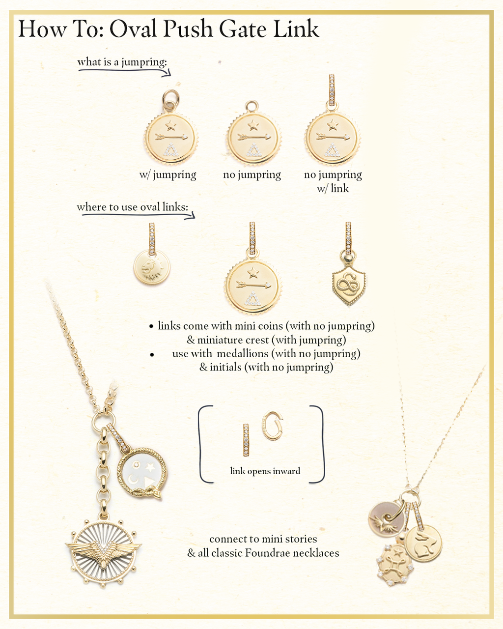 18K Yellow Gold Water - Foundational Keys : Small Crescent Medallion – FoundRae