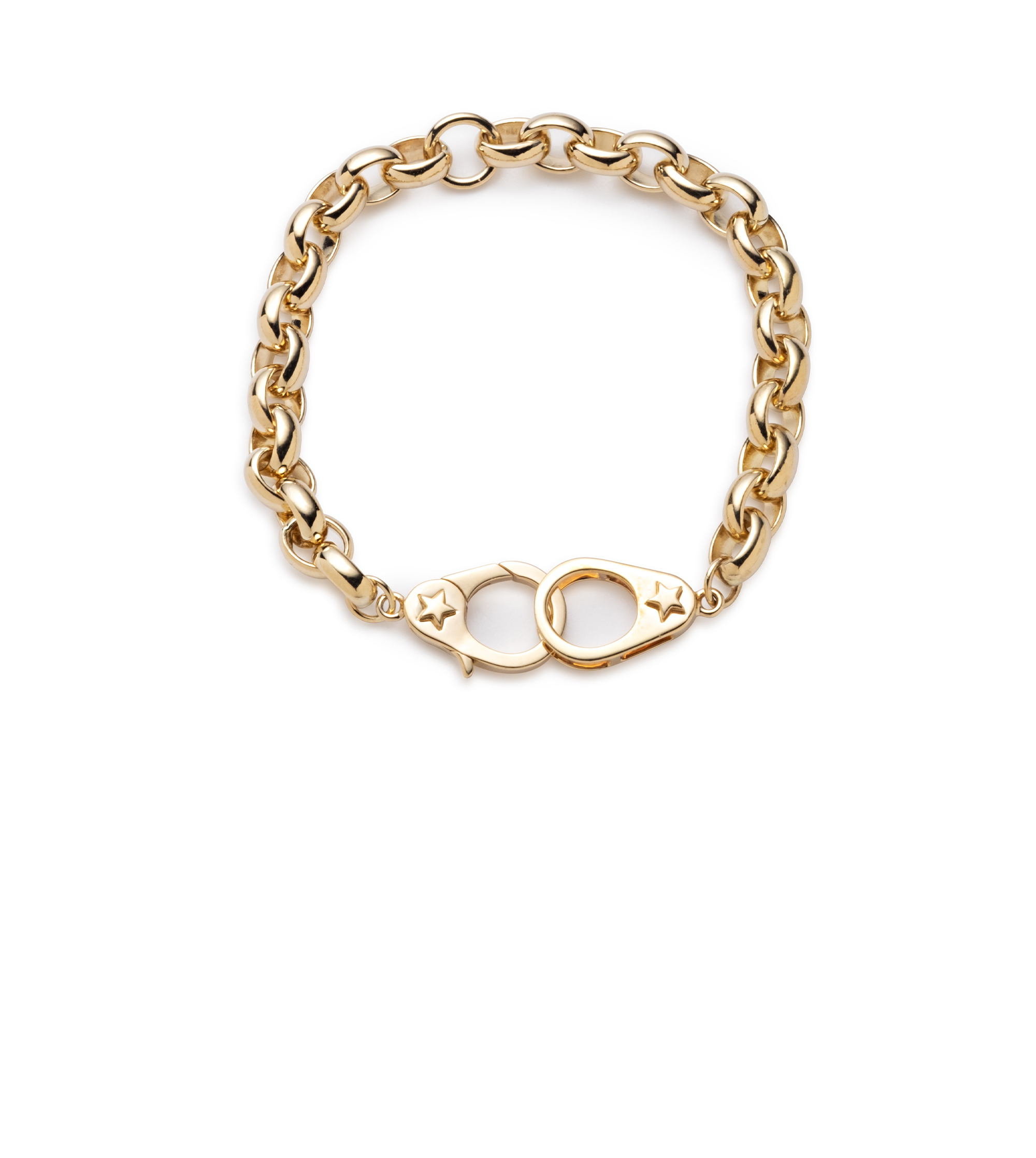 Rose Gold Plated Sterling Silver 7 Inch Belcher Chain Bracelet w Bead  Slider Clasp | Jewellerybox.co.uk