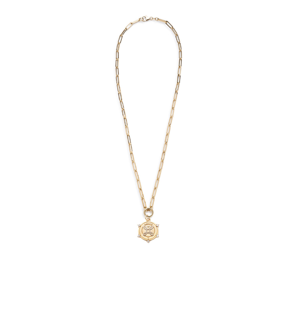 Amate - True Love : Classic Fob Open Clip Chain Necklace view 2