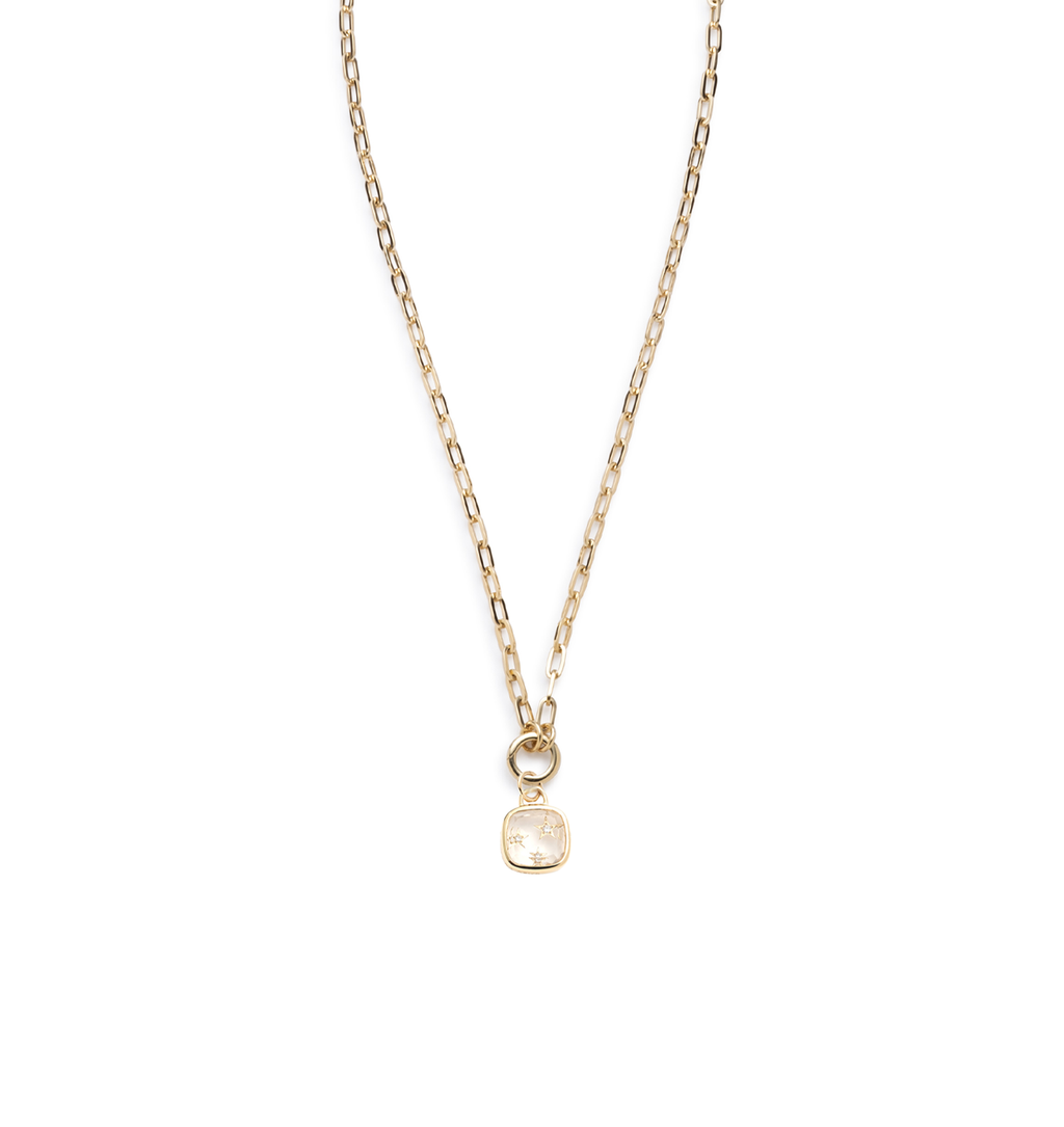 Per Aspera Ad Astra - Dream : Refined Open Clip Chain Necklace view 1