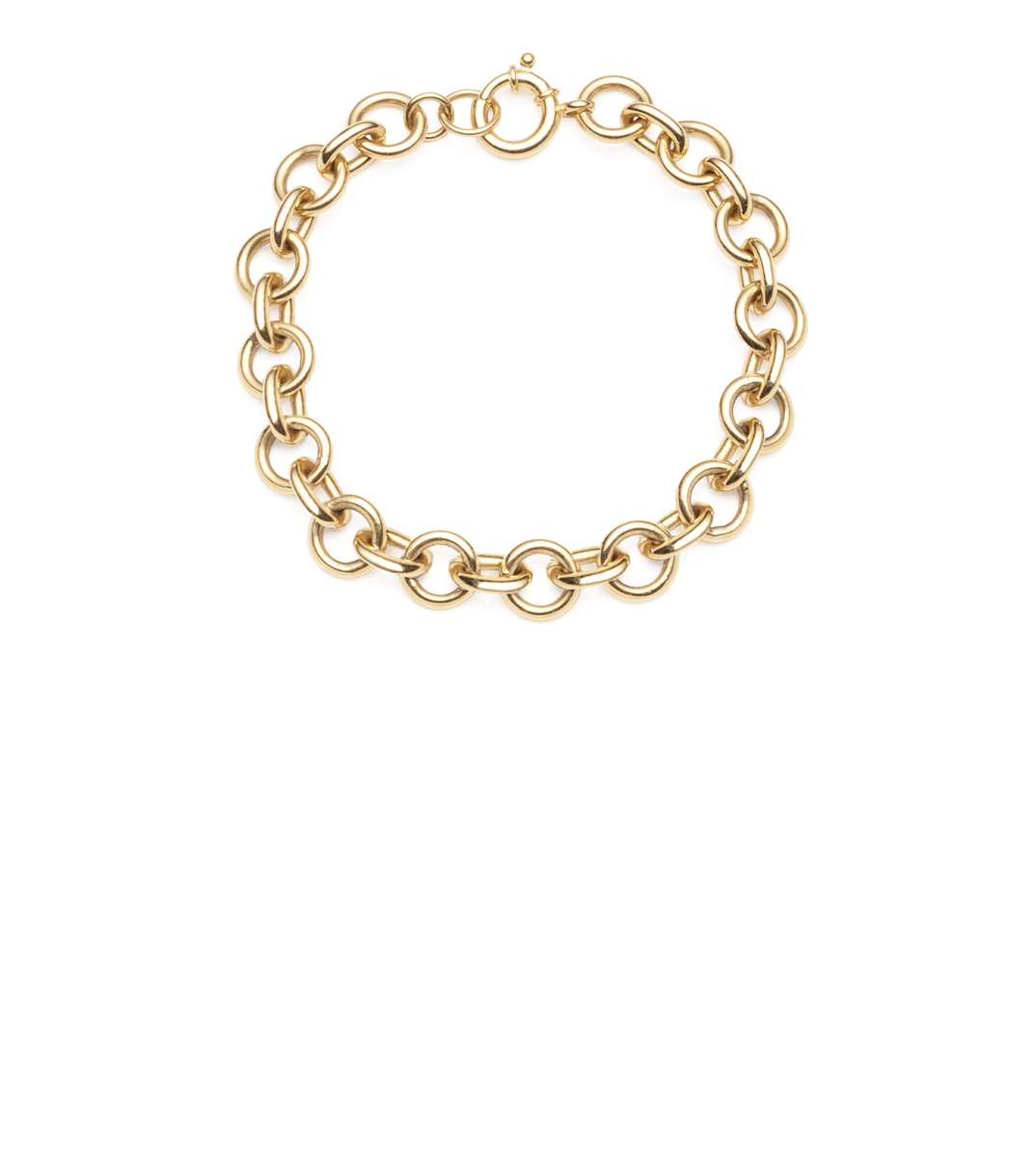 18K Yellow Gold Midsized Mixed Link Bracelet – FoundRae