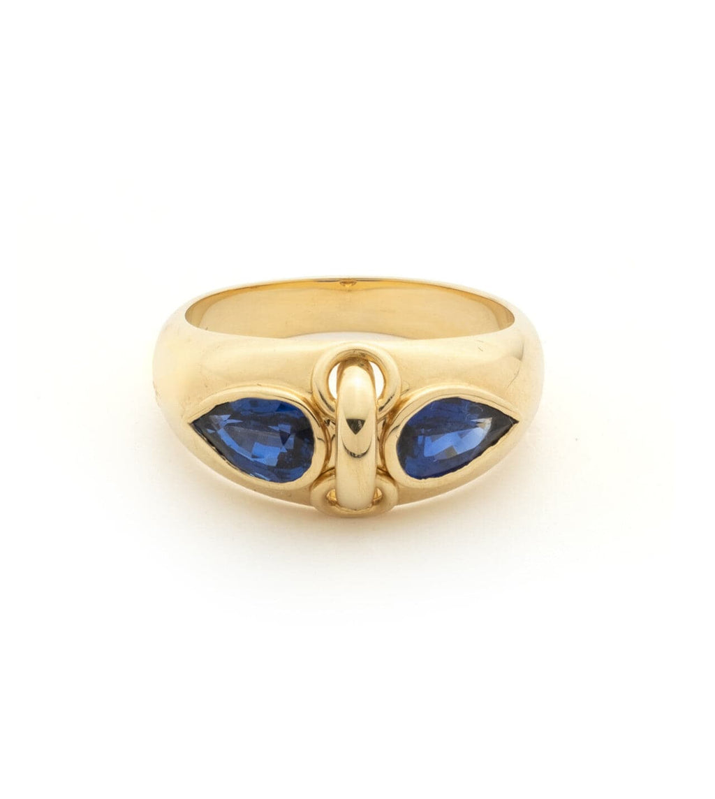 18K Yellow Gold Forever & Always a Pair - Love : 2.5ct Gemstone Ring – FoundRae