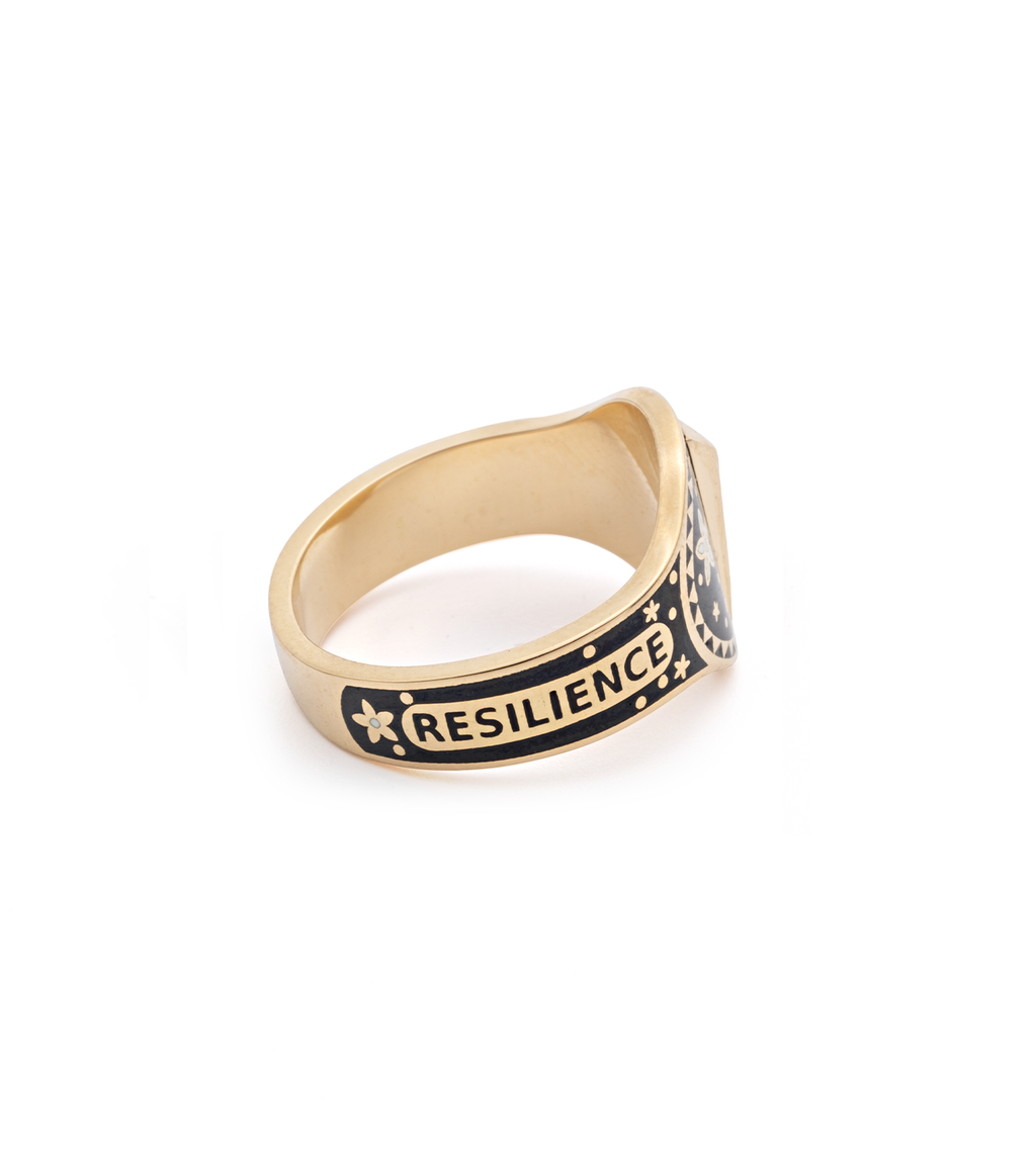 18K Yellow Gold Resilience : Cigar Band – FoundRae