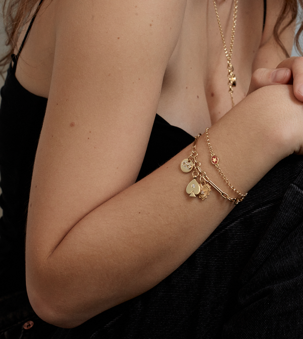 Small Mixed Clip Bracelet