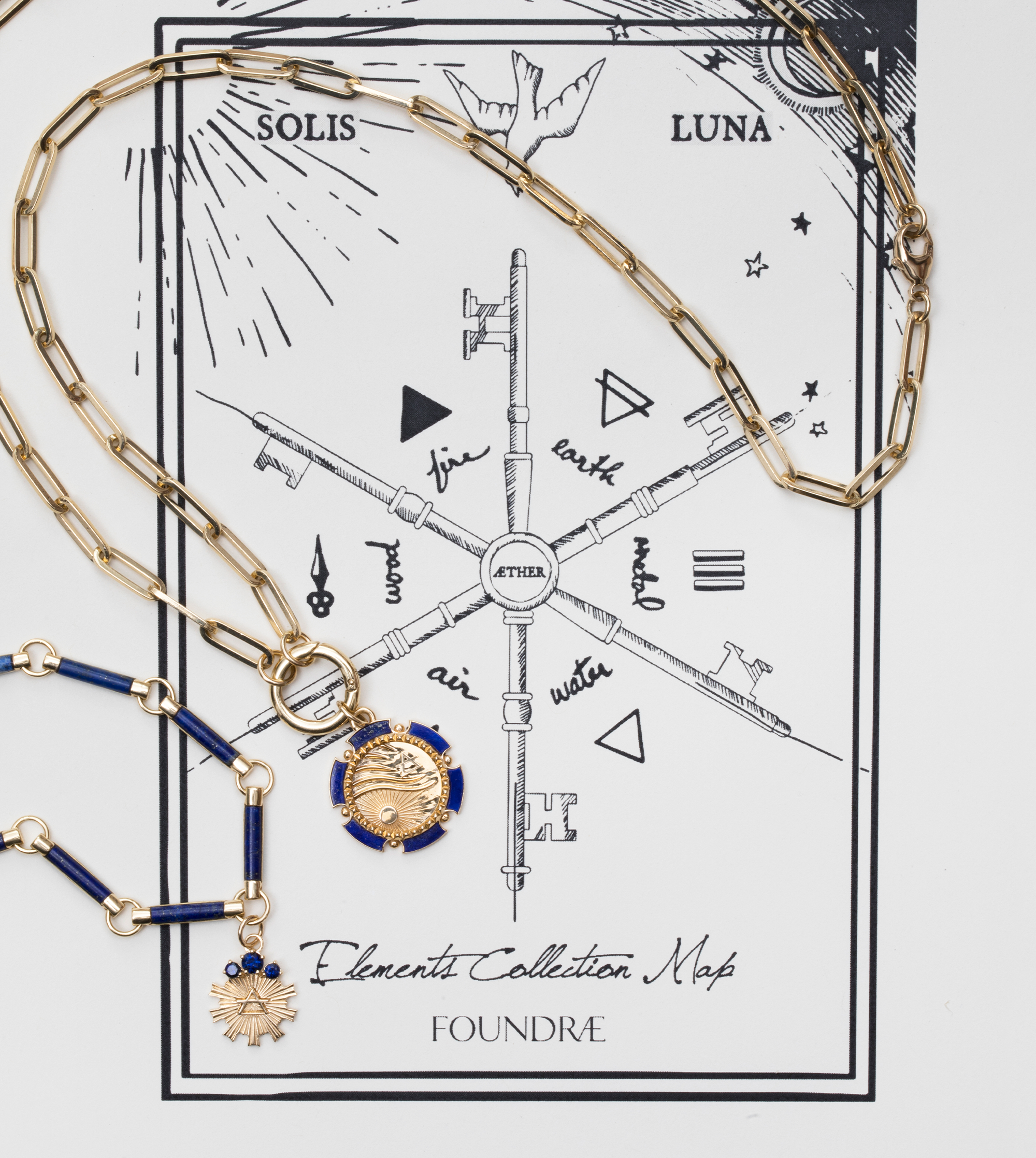 Air - Astrology : Miniature Medallion