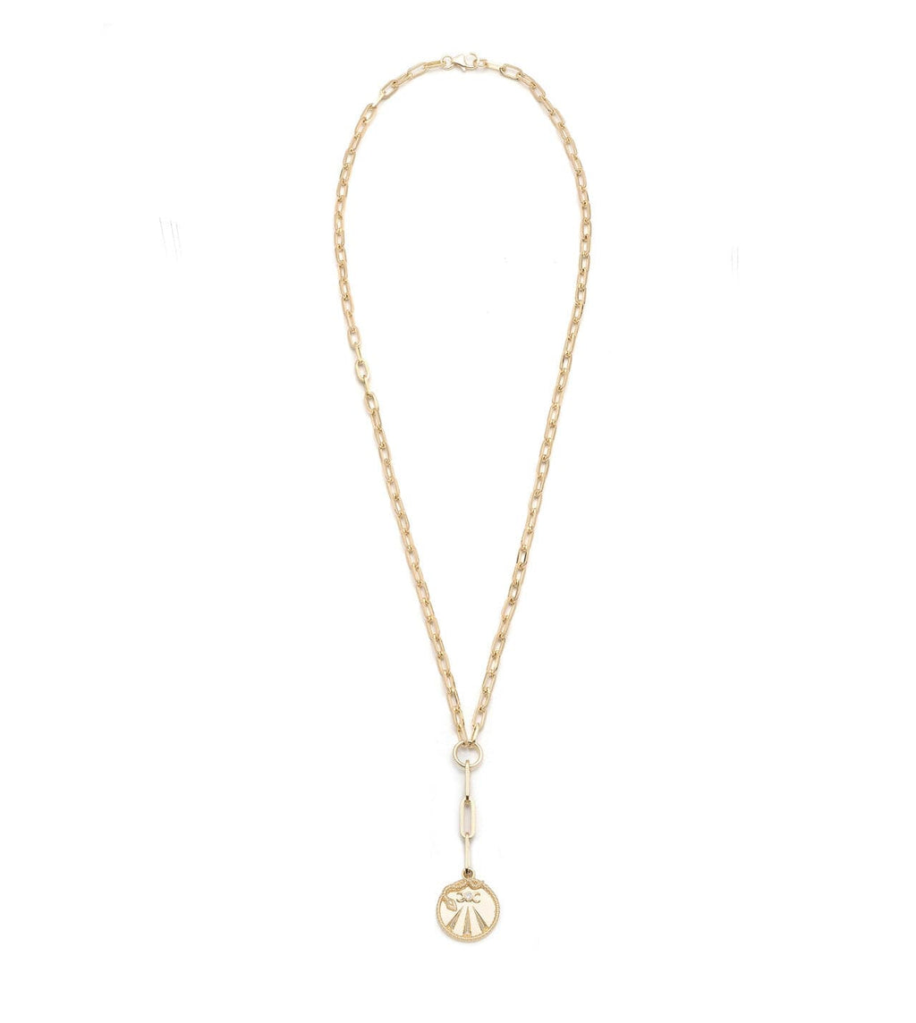 18K Yellow Gold Mind Body Soul : Refined Clip Extension Chain Necklace – FoundRae