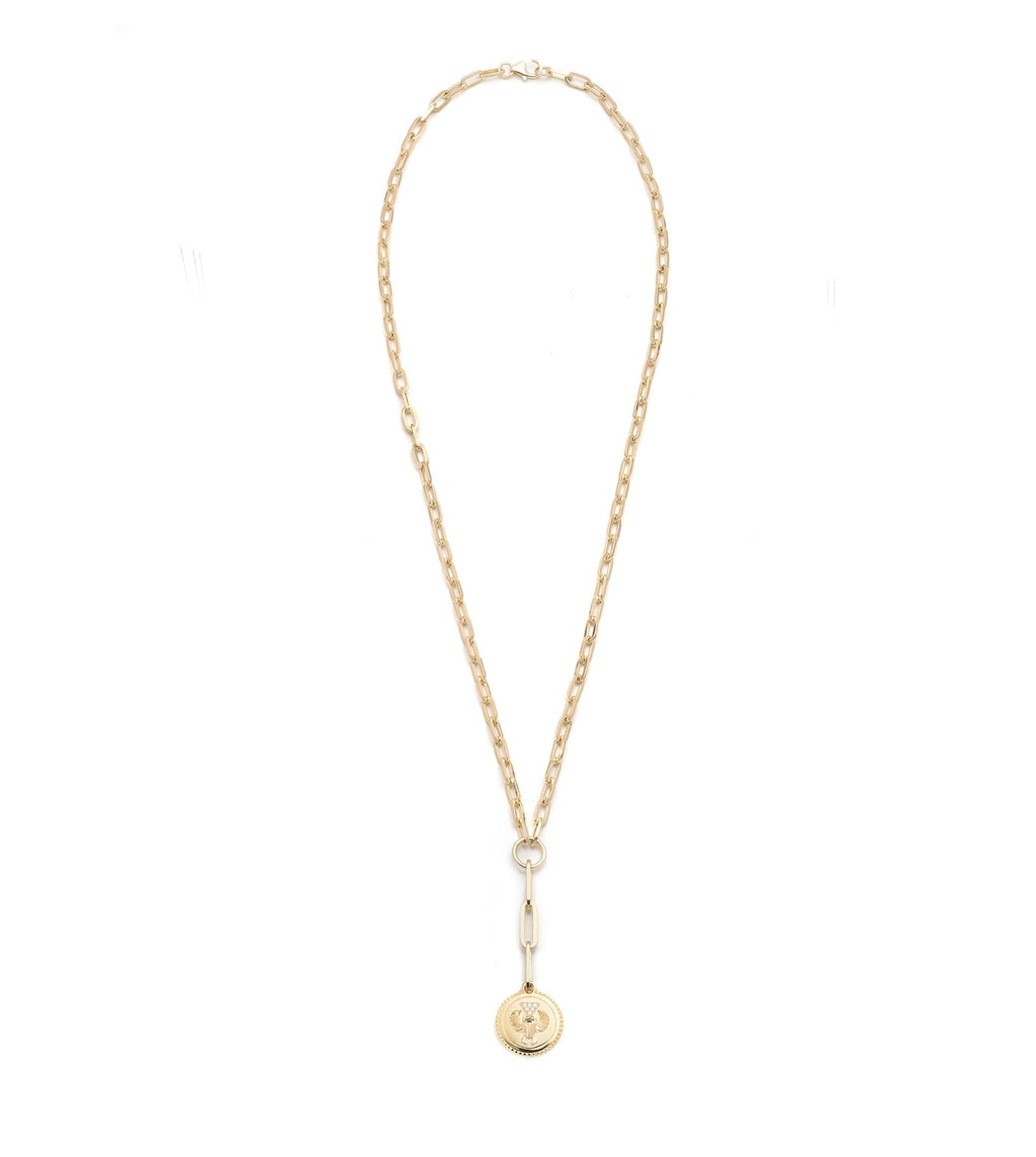 18K Yellow Gold Protection : Refined Clip Extension Chain Necklace – FoundRae