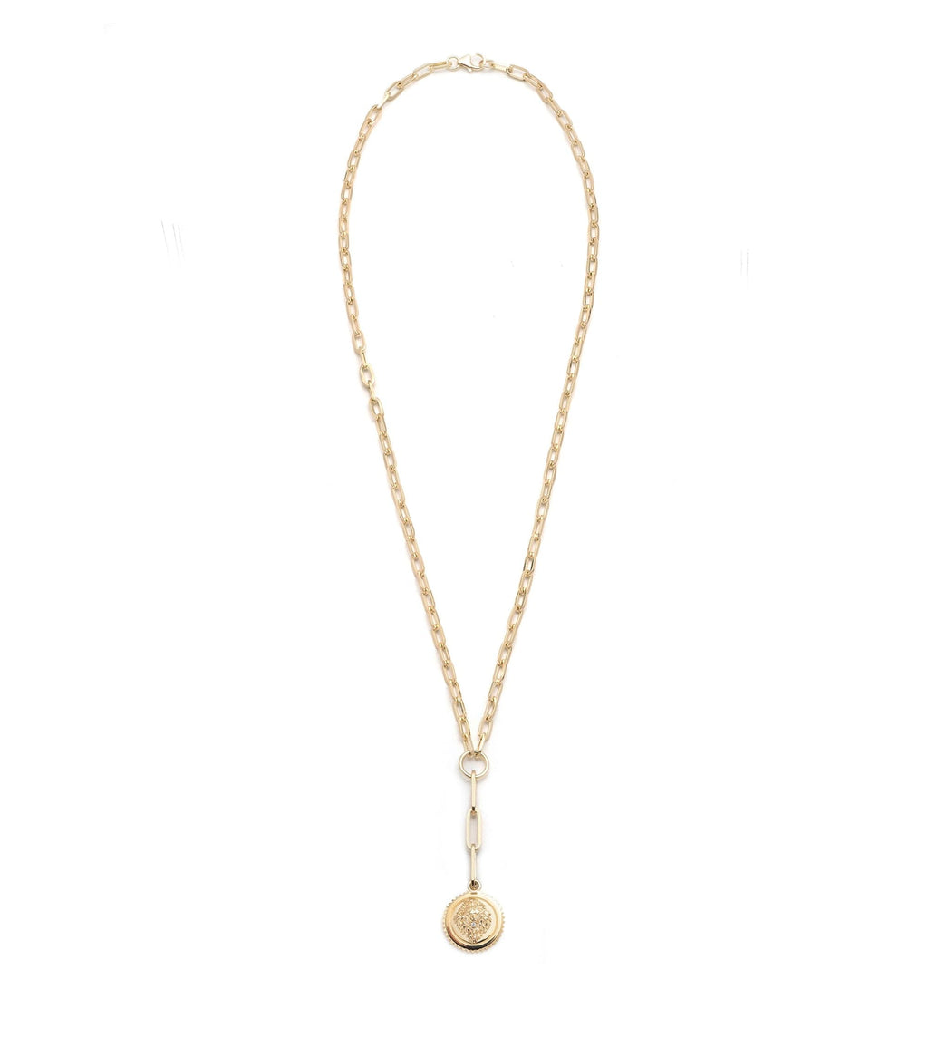 18K Yellow Gold Strength : Refined Clip Extension Chain Necklace – FoundRae