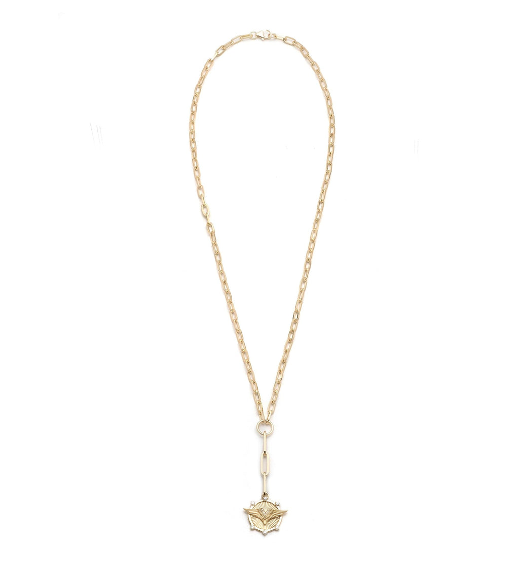 18K Yellow Gold Vivacity : Refined Clip Extension Chain Necklace – FoundRae