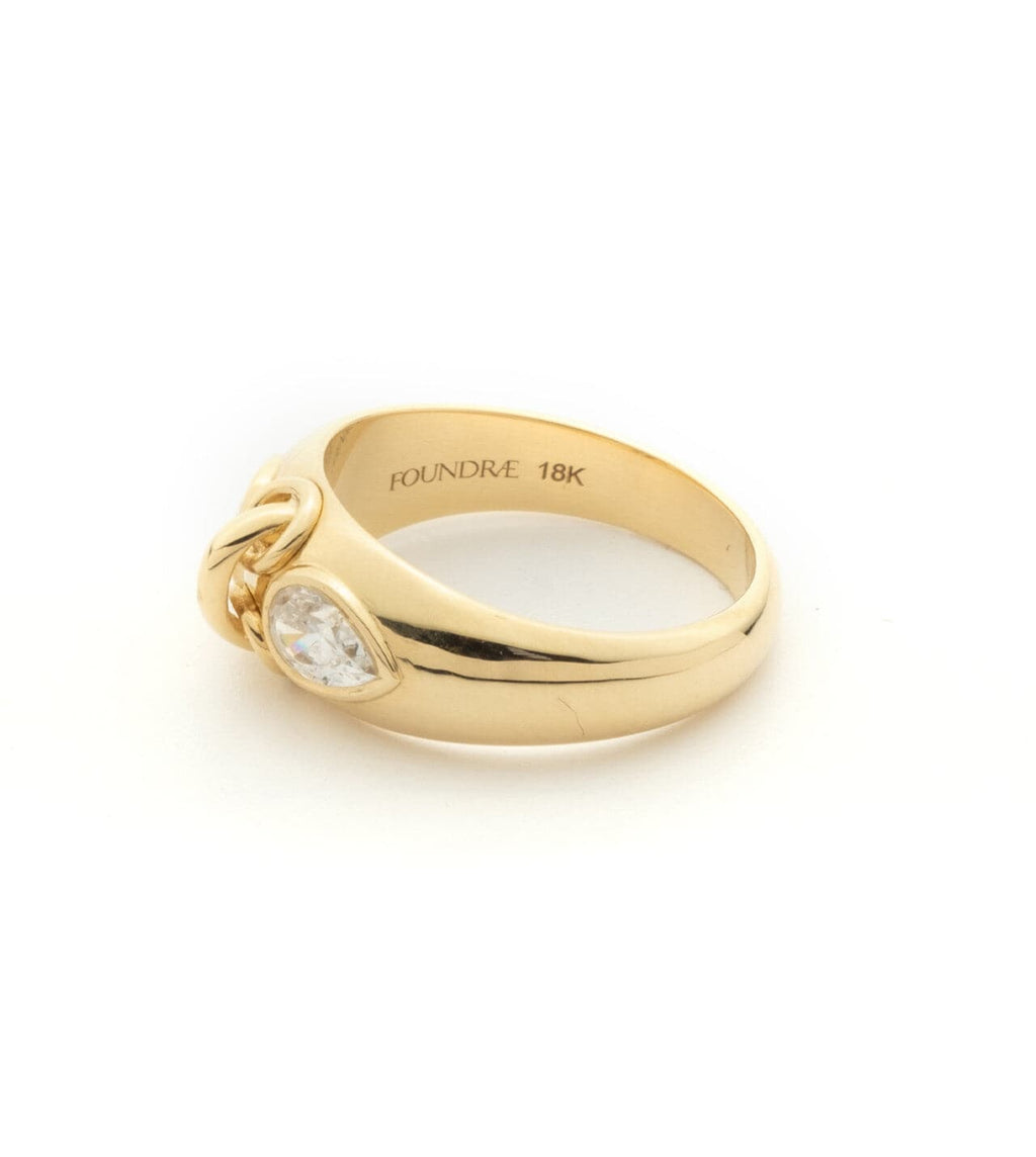 18K Yellow Gold Forever & Always a Pair - Love : 0.7ct Diamond Ring – FoundRae